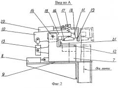 Машина для контактной стыковой сварки полос (патент 2246386)