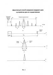 Двухэтапный способ измерения координат цели и устройство для его осуществления (патент 2645741)