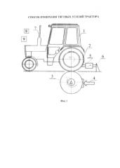 Способ измерения тяговых усилий трактора (патент 2585507)