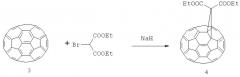 Способ совместного получения 1'-[2-(метилсульфанил)этил]-1'-этилформил-(c60-ih)[5,6]фуллеро[2',3':1,9]циклопропана и 1'a-[2-(метилсульфанил)этил]-1'a-этилформил-1'a-карба-1'(2')a-гомо(c60-ih)[5,6]фуллерена (патент 2440337)