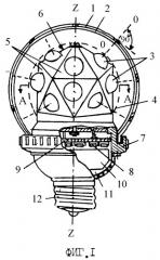 Светодиодная лампа белого свечения (патент 2408816)