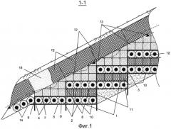 Противоэрозионное сооружение биопозитивной конструкции для восстановления оврагов (патент 2565264)