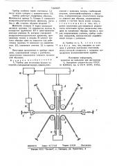 Прибор для испытания бумаги на перегиб (патент 723428)