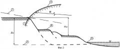 Способ определения глубины заложения в оползнеопасном коренном массиве потенциально деформирующегося горизонта (патент 2412305)