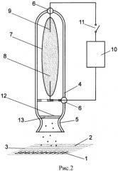 Способ импульсного электрогазодинамического формирования идентификационных меток на поверхности твердого материала (патент 2479673)
