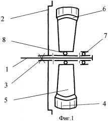 Поперечный профиль поверхности катания подрессоренного бандажа колеса колесной пары (патент 2378127)