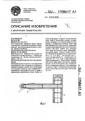 Бурав для взятия кернов древесины (патент 1708617)