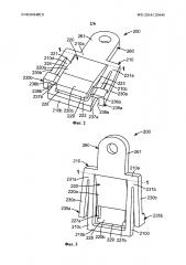 Фиксирующее ремни устройство для индивидуального защитного средства (патент 2629523)