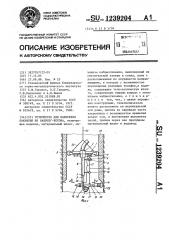 Устройство для нанесения покрытия из набрызг-бетона (патент 1239204)