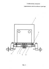 Стабилизатор нагрузки управляемого моста колёсного трактора (патент 2590789)