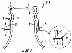 Герметично закрытая емкость (варианты) (патент 2381160)