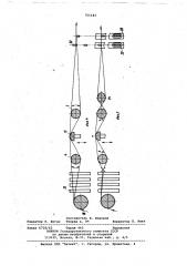 Механизм регулирования натяжения основных нитей на ткацком станке (патент 701183)