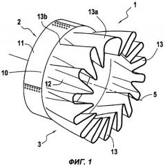 Способ изготовления лепестковой конструкции смесителя потока из композитного материала для газотурбинного авиационного двигателя (патент 2450150)