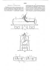 Устройство для подачи теплоносителя в котел железнодорожного вагонацистерны (патент 538928)
