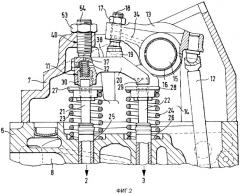 Устройство моторного тормоза 4-тактного поршневого двигателя внутреннего сгорания (патент 2301370)