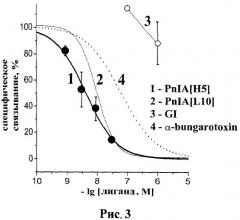 Аналог альфа-конотоксина pnia, обладающий высоким сродством и селективностью к ацетилхолин-связывающему белку из aplysia californica (патент 2458068)