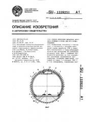 Способ крепления выработок круглого сечения и крепь для его осуществления (патент 1339251)