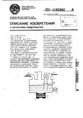 Ультразвуковой распылитель аэрозоля для масс-спектрального и спектрального анализов (патент 1192862)