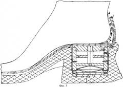 Обувь с принудительной вентиляцией и амортизацией (патент 2357629)