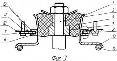 Верхняя опора направляющей передней стойки подвески автомобиля с подшипником скольжения (варианты) (патент 2331528)