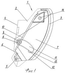 Вещевой ящик панели приборов (патент 2265529)