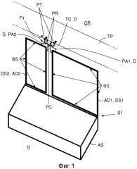 Устройство для одновременного блокирования поворотов двух соседних спинок сиденья автомобильного транспортного средства (патент 2544443)