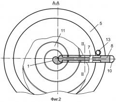 Роторная объемная машина вихрова (патент 2278980)