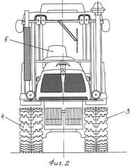 Кабина трактора (патент 2304064)
