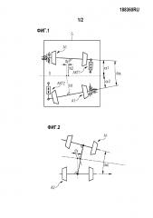 Рельсовое транспортное средство с изменяемой геометрией осей (патент 2603176)