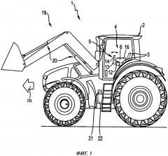 Сельскохозяйственное транспортное средство (патент 2658470)