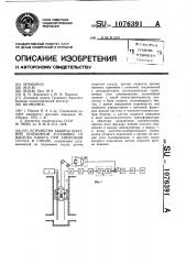 Устройство защиты шахтной подъемной установки от напуска каната при зависании сосуда в стволе (патент 1076391)