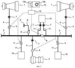 Система и способ подачи отбираемого воздуха в самолет (патент 2406653)