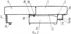 Мебель для сидения и лежания (патент 2351269)