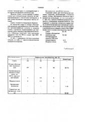 Сырьевая смесь для изготовления стеновых изделий (патент 1694539)