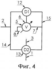 Многодиапазонная трехпоточная бесступенчатая трансмиссия на основе двух дифференциальных механизмов (патент 2555583)
