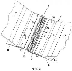 Способ герметизации соединения между застежкой-молнией и предметом одежды с подкладкой (патент 2277367)