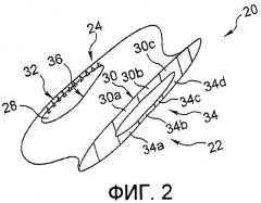 Летательный аппарат с улучшенным центральным обтекателем (патент 2424157)