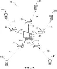 Способ отслеживания в реальном времени положения покупателей в магазине с использованием множественной сети связи (патент 2478230)