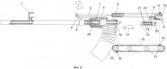 Автоматическое стрелковое оружие (патент 2570932)
