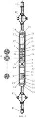 Устройство для исследования цементного кольца за обсадной колонной в скважинах (варианты) (патент 2254598)