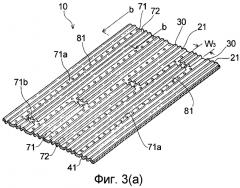 Объемный нетканый материал и способ его изготовления (патент 2553003)