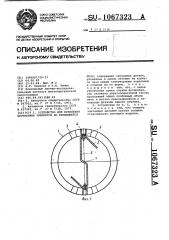 Устройство для крепления внутренних элементов во вращающейся печи (патент 1067323)