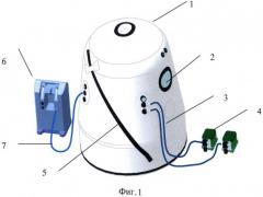 Мобильный дыхательный тренажер для проведения гипоксически-гипероксических тренировок (патент 2521841)