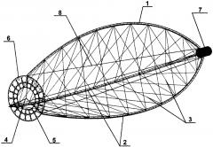 Развёртываемая конструкция дифракционной оптической системы с большой апертурой (патент 2619155)