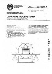 Подвеска штанги опрыскивателя (патент 1037890)