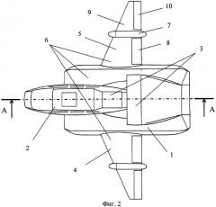 Способ создания системы сил летательного аппарата и летательный аппарат - наземно-воздушная амфибия для его осуществления (патент 2317220)