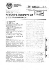 Устройство для отвода газа из коксовой печи (патент 1581732)