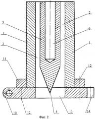 Двухканальная экструзионная головка для изготовления полимерного строительного наличника (патент 2266820)
