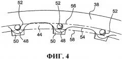 Радиальный кольцевой фланец, соединение элементов рабочего колеса или статора и газотурбинный двигатель (патент 2498080)