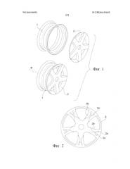 Способ изготовления состоящих из двух частей комбинированных колес из легкого сплава, в частности алюминиевого сплава (патент 2583236)